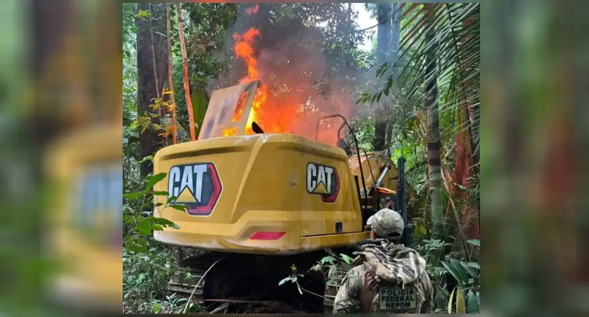 PF e ICMBio deflagram Operação Caraíba IV contra garimpo ilegal no Parque Nacional Mapinguari