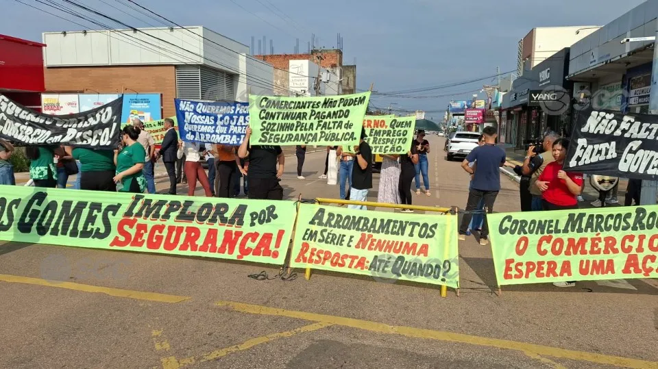 Vozes do Centro: Medo e prejuízo paralisam a principal avenida de Porto Velho
